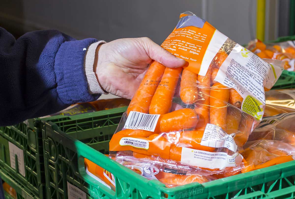 Conditionnement des carottes